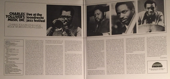 Charles Tolliver's Music Inc* : Live At The Loosdrecht Jazz Festival (2xLP, Album, Ltd, RE, RM, Gat)