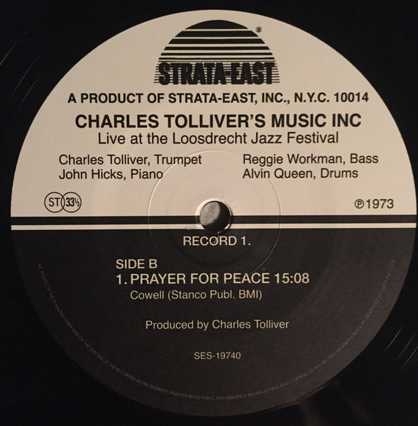 Charles Tolliver's Music Inc* : Live At The Loosdrecht Jazz Festival (2xLP, Album, Ltd, RE, RM, Gat)