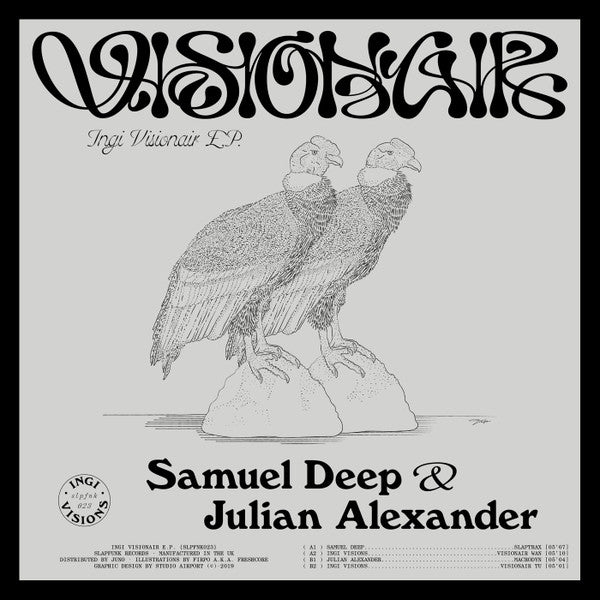 Ingi Visions : Ingi Visionair E.P. (12")