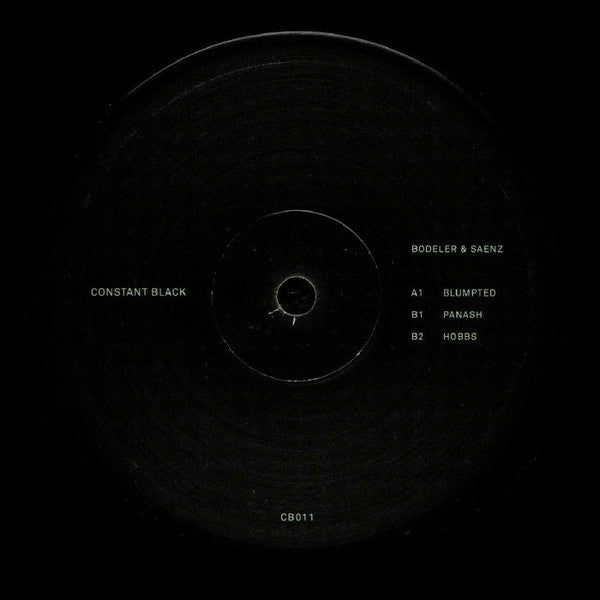 Bodeler & Saenz : Blumpted (12")