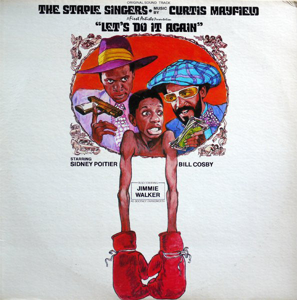 The Staple Singers : Let's Do It Again (Original Soundtrack) (LP, Album, Ter)