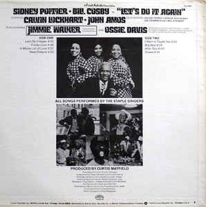 The Staple Singers : Let's Do It Again (Original Soundtrack) (LP, Album, Ter)