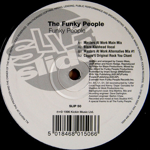 The Funky People* : Funky People (2x12")