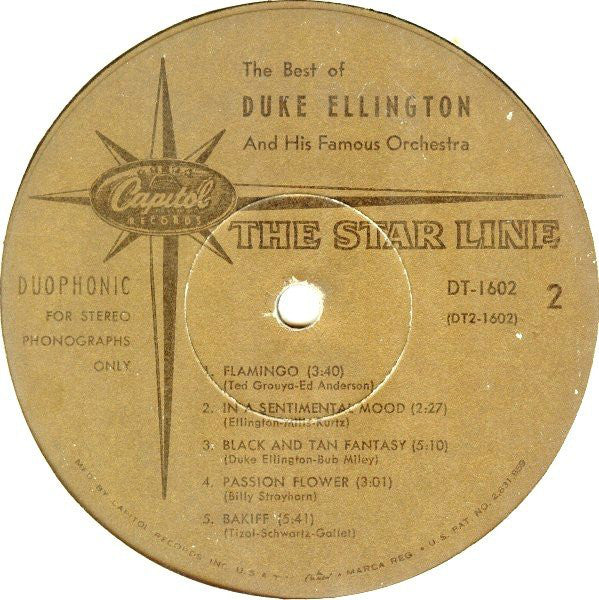 Duke Ellington And His Famous Orchestra* : The Best Of Duke Ellington And His Famous Orchestra (LP, Comp, Duo)