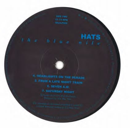 The Blue Nile : Hats (LP, Album, RE, RM)