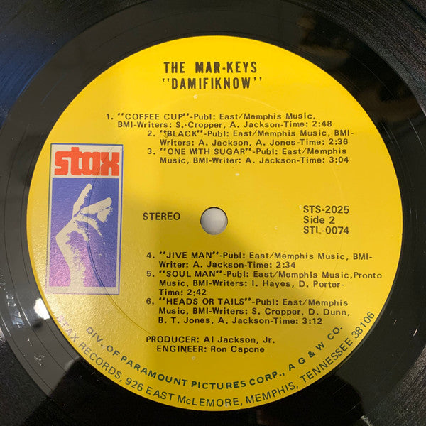 The Mar-Keys : Damifiknow! (LP, Ter)