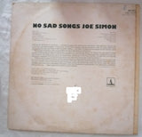 Joe Simon : No Sad Songs (LP, Mono,  )
