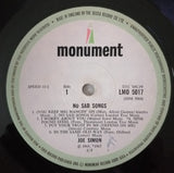 Joe Simon : No Sad Songs (LP, Mono,  )
