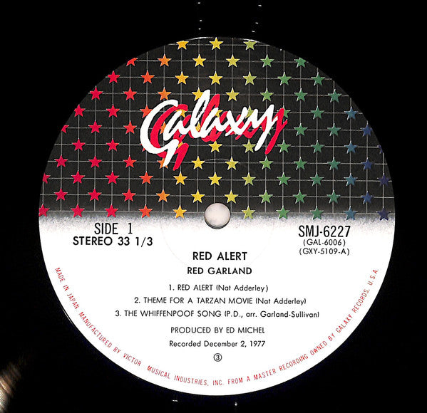 Red Garland : Red Alert (LP, Album)