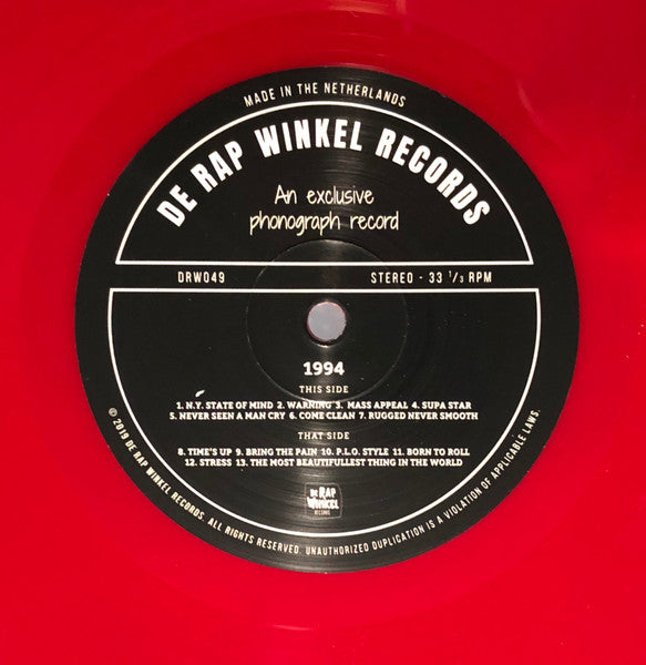 38 Spesh : 1994 (LP, Dlx, Ltd, Num, Red)