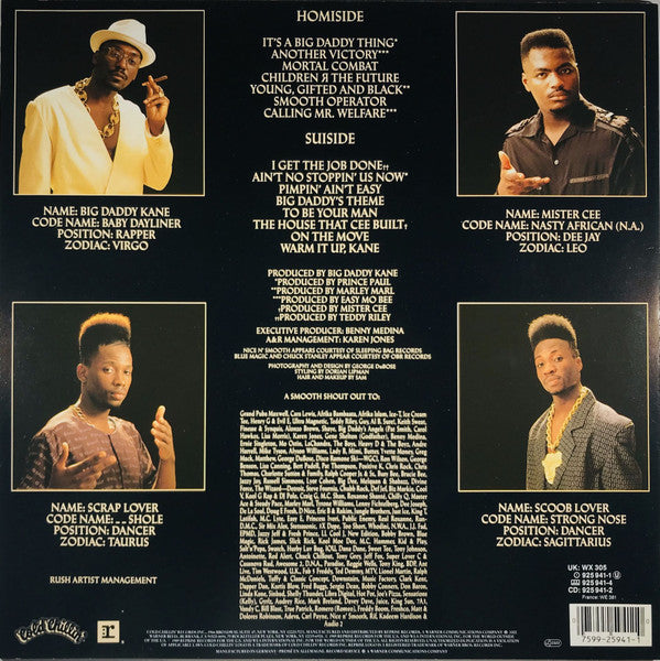 Big Daddy Kane : It's A Big Daddy Thing (LP, Album)
