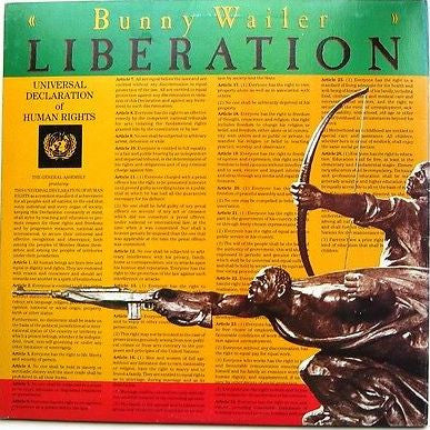 Bunny Wailer : Liberation (LP, Album, Gat)