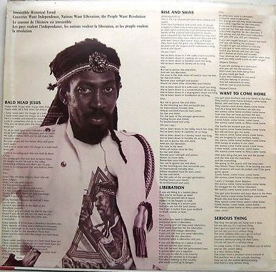 Bunny Wailer : Liberation (LP, Album, Gat)