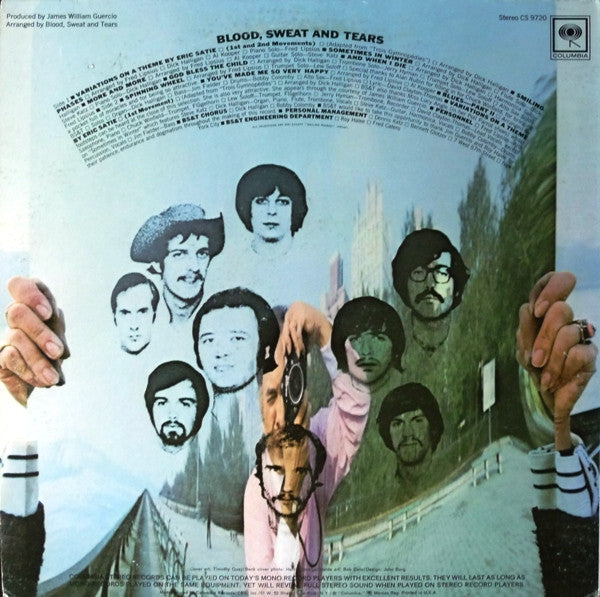 Blood, Sweat And Tears : Blood, Sweat And Tears (LP, Album, San)