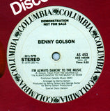 Benny Golson : I'm Always Dancin' To The Music (12", Mono, Promo)