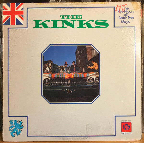 The Kinks : The Pye History Of British Pop Music (LP, Comp, Mono, San)