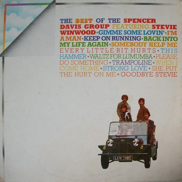 The Spencer Davis Group Featuring Stevie Winwood* : The Best Of The Spencer Davis Group Featuring Stevie Winwood (LP, Comp, RE)
