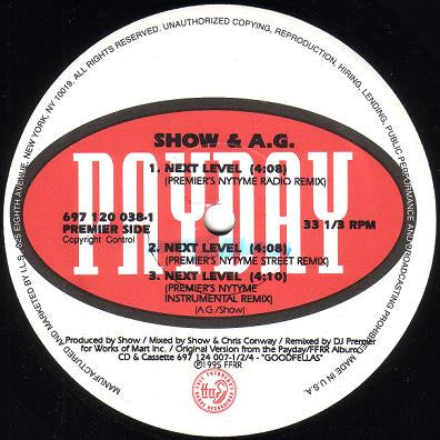 Show And AG* : Next Level (12")