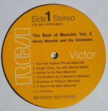 Henry Mancini And His Orchestra And Chorus : The Best Of Mancini Volume 2 (LP, Comp)