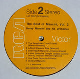 Henry Mancini And His Orchestra And Chorus : The Best Of Mancini Volume 2 (LP, Comp)