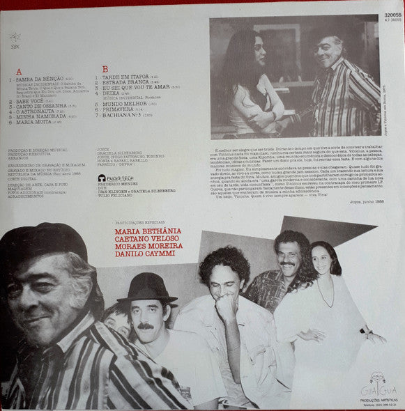 Joyce, Vinicius De Moraes : Negro Demais No Coração (LP, Album, RE)