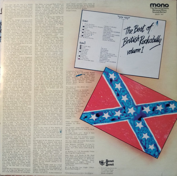 Various : The Best Of British Rockabilly Volume 1 (Anything They Can Bop, We Can Bop Better!) (LP, Comp, Mono)