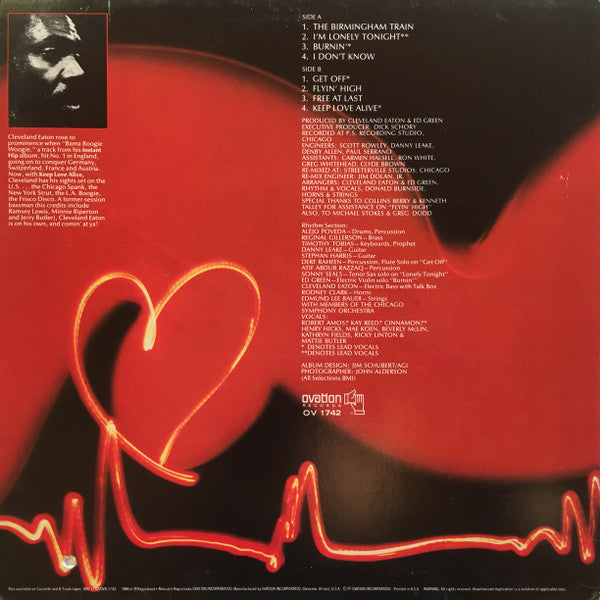 Cleveland Eaton And The Garden Of Eaton : Keep Love Alive (LP, Album)