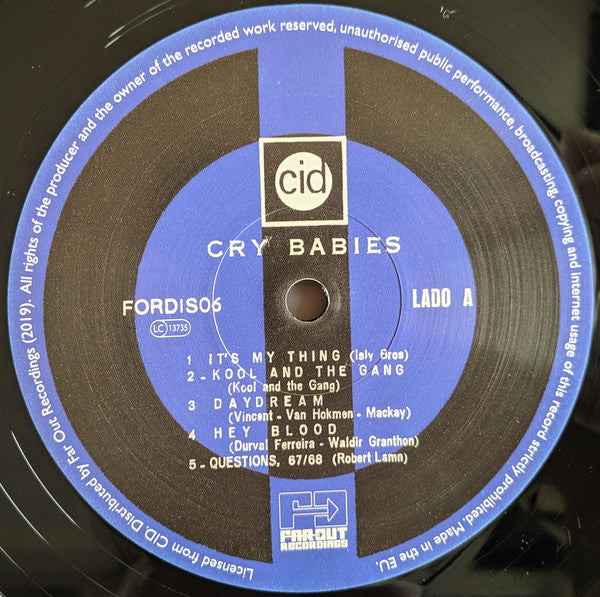 Cry Babies : Cry Babies (LP, Album, RE)