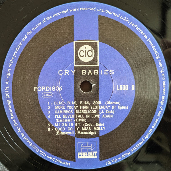 Cry Babies : Cry Babies (LP, Album, RE)