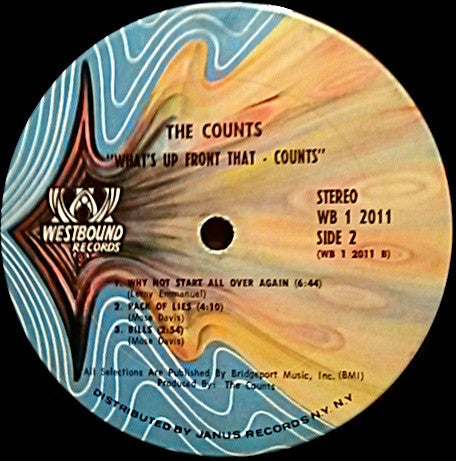 The Counts : What's Up Front That-Counts (LP, Album, San)