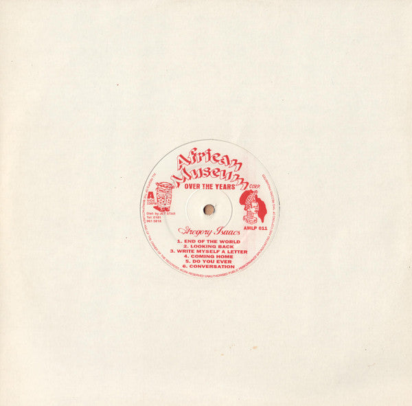 Gregory Isaacs : Over The Years (LP, Comp)