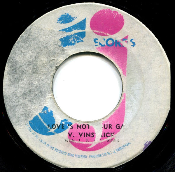 V. Vinstrick, JJ All Stars / Cinderella (13), JJ All Stars : Love Is Not Your Game / The Way I See You (7", Single)