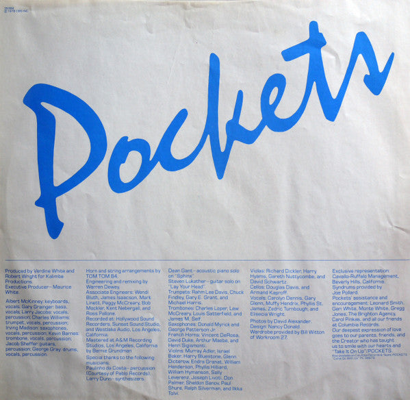 Pockets : Take It On Up (LP, Album, San)