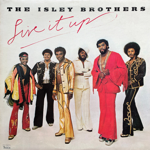 The Isley Brothers : Live It Up (LP, Album, San)
