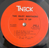 The Isley Brothers : Live It Up (LP, Album, San)