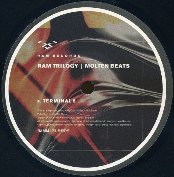 Ram Trilogy : Molten Beats (5x12", Album)