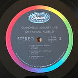 Cannonball Adderley : Cannonball Adderley - Live! (LP, Album)