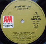 Herbie Mann : Glory Of Love (LP, Album, Gat)
