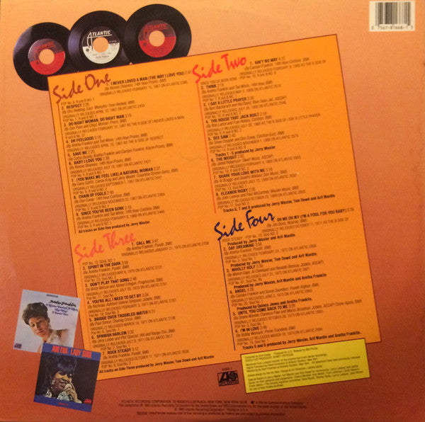 Aretha Franklin : 30 Greatest Hits (2xLP, Comp, Spe)