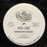 KRS-One : Rappaz R N Danja (12", Promo)