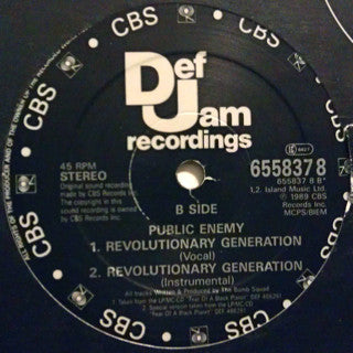 Public Enemy : 911 Is A Joke / Revolutionary Generation (12")