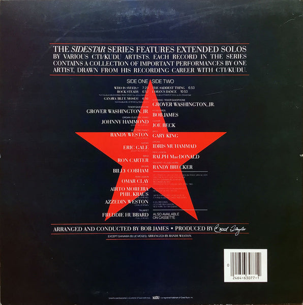 Grover Washington, Jr. : Side Star (LP, Comp)
