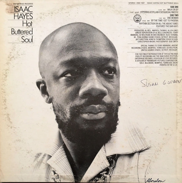 Isaac Hayes : Hot Buttered Soul (LP, Album, Ter)