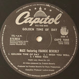 Maze Featuring Frankie Beverly : Golden Time Of Day (LP, Album, RE)