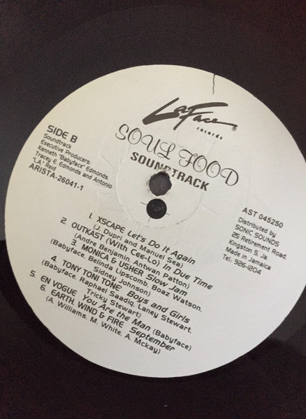 Various : Soul Food Soundtrack (LP, Comp)