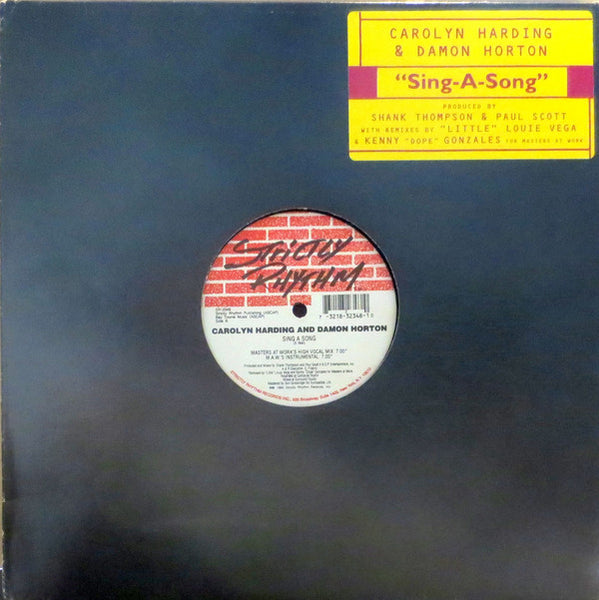 Carolyn Harding & Damon Horton : Sing A Song (12")