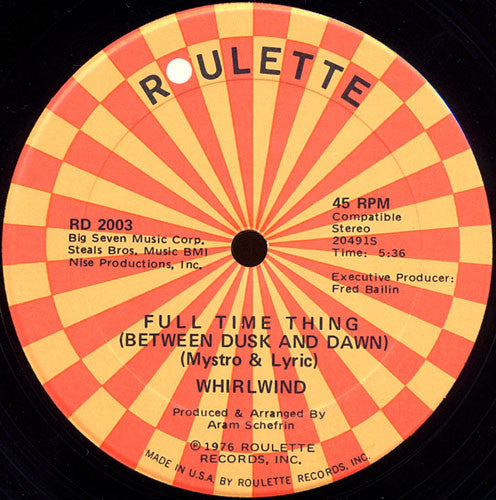 Ecstasy, Passion & Pain Featuring Barbara Roy / Whirlwind : Touch And Go / Full Time Thing (Between Dusk And Dawn) (12")