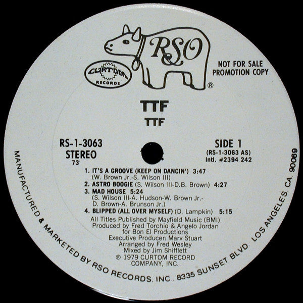 TTF* : Today, Tomorrow, Forever (LP, Promo)