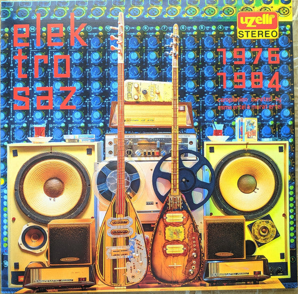 Various : Uzelli Elektro Saz (1976 - 1984) (LP, Album, Comp, Gat)