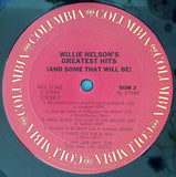 Willie Nelson : Greatest Hits (& Some That Will Be) (2xLP, Album, Comp, Pit)